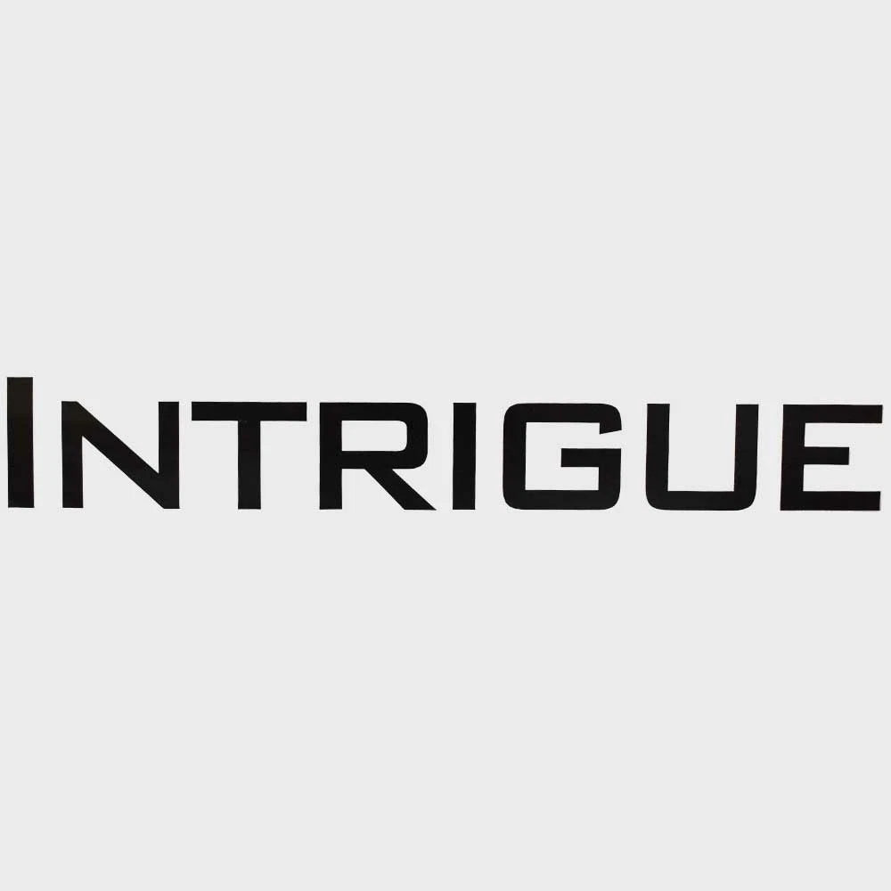Premier Pontoon Boat Decal 30004029 - Intrigue 10 Inch Black