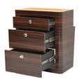 Scout Boat Drawer Cabinet DH1264 - Brown Woodgrain 3 Drawer