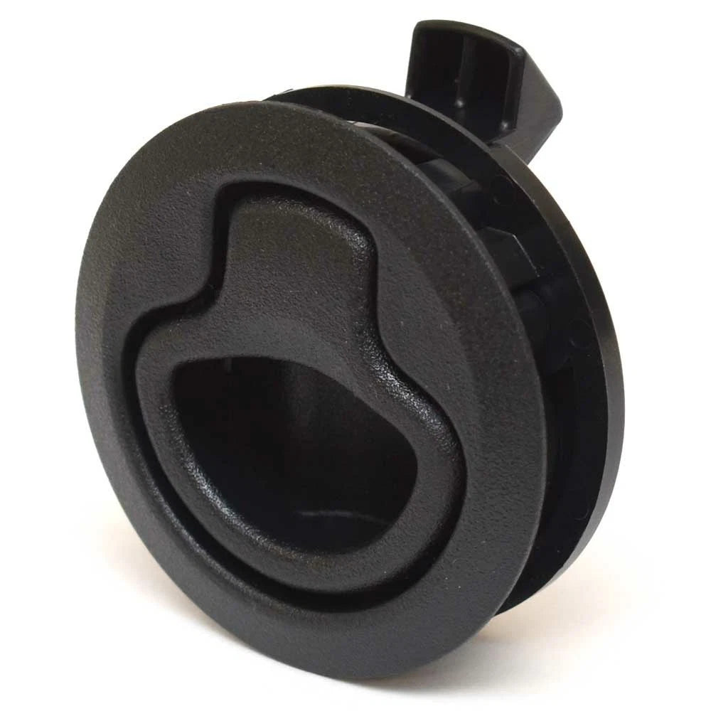 Southco Boat Hatch Pull Latch M1-63 - Flush Mount 1 7/8 Inch Black