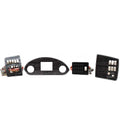 G3 Boat Dash Panels 434823E - Gray Woodgrain (set of 4)