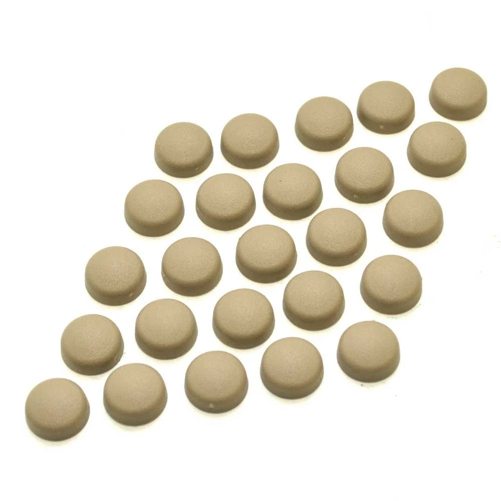 Lund Boat Button Snap Covers 1990577 - Taupe 3/4 Inch (set of 25)