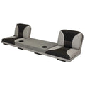 G3 Boat Flip Deck Seat 73290864 - V185 Transom Bench Gray Black 2018