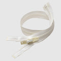 YKK Fastening Boat Separating Zipper - 24 X 1 1/2 Inch White