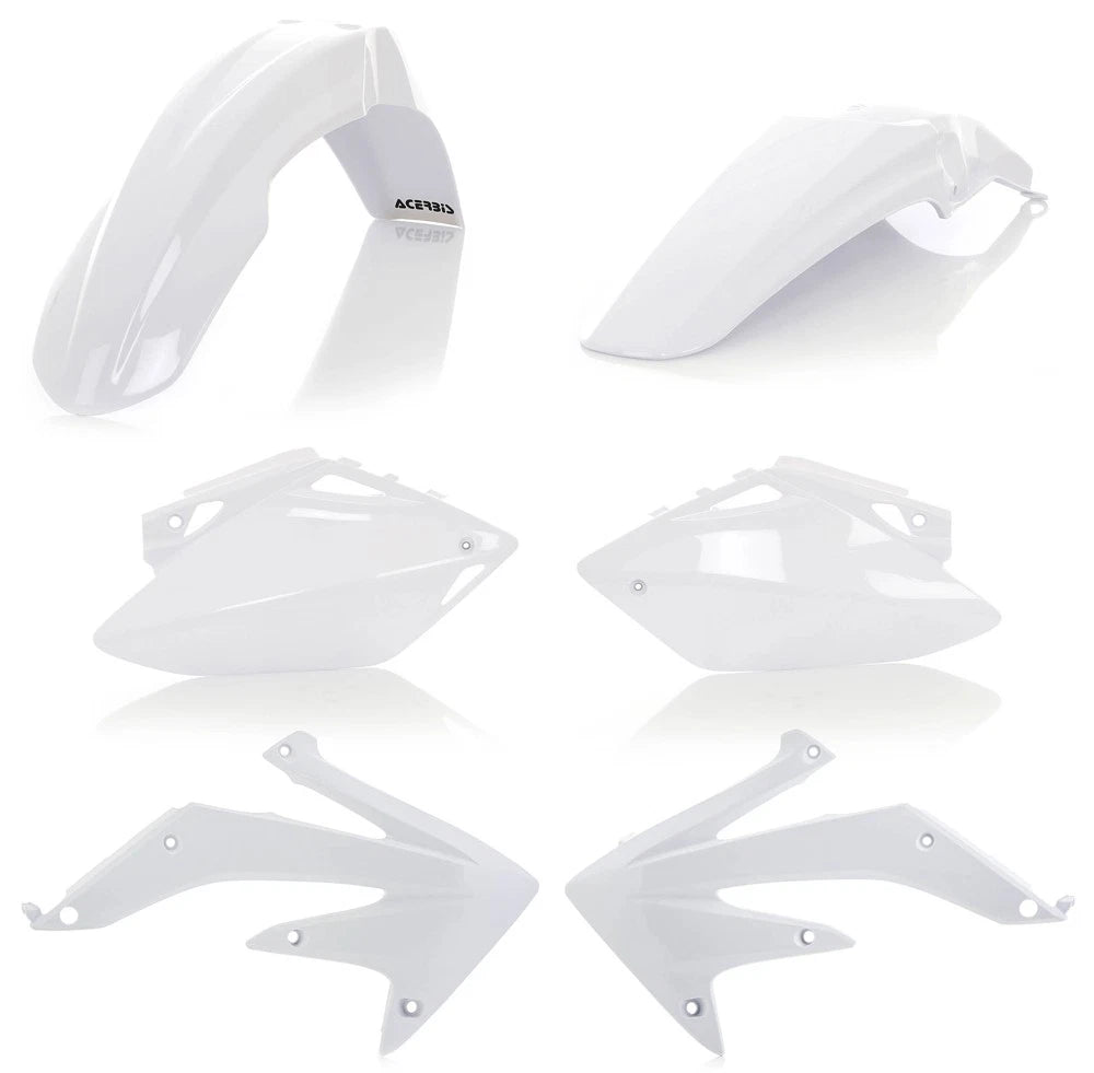 ACERBIS Plastic Kit White – Fits 2007-2008 Honda CRF450R Offroad