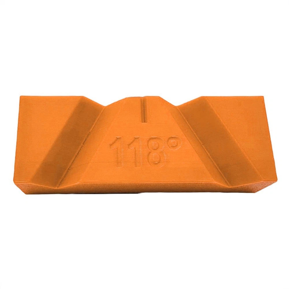 Drill Bit Sharpener Jig for Consistent 118 and 135 Degree Angle Restoration