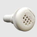 Boat Thru Hull Strainer Fitting - with Screen Barbed White 3/4 Inch