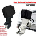 15 - 250 HP Trailerable Boat Outboard Motor Engine Storage Cover Dust Waterproof