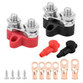 Red Black Dual Post for Battery Terminal for m10 Stud for RV Boat Car