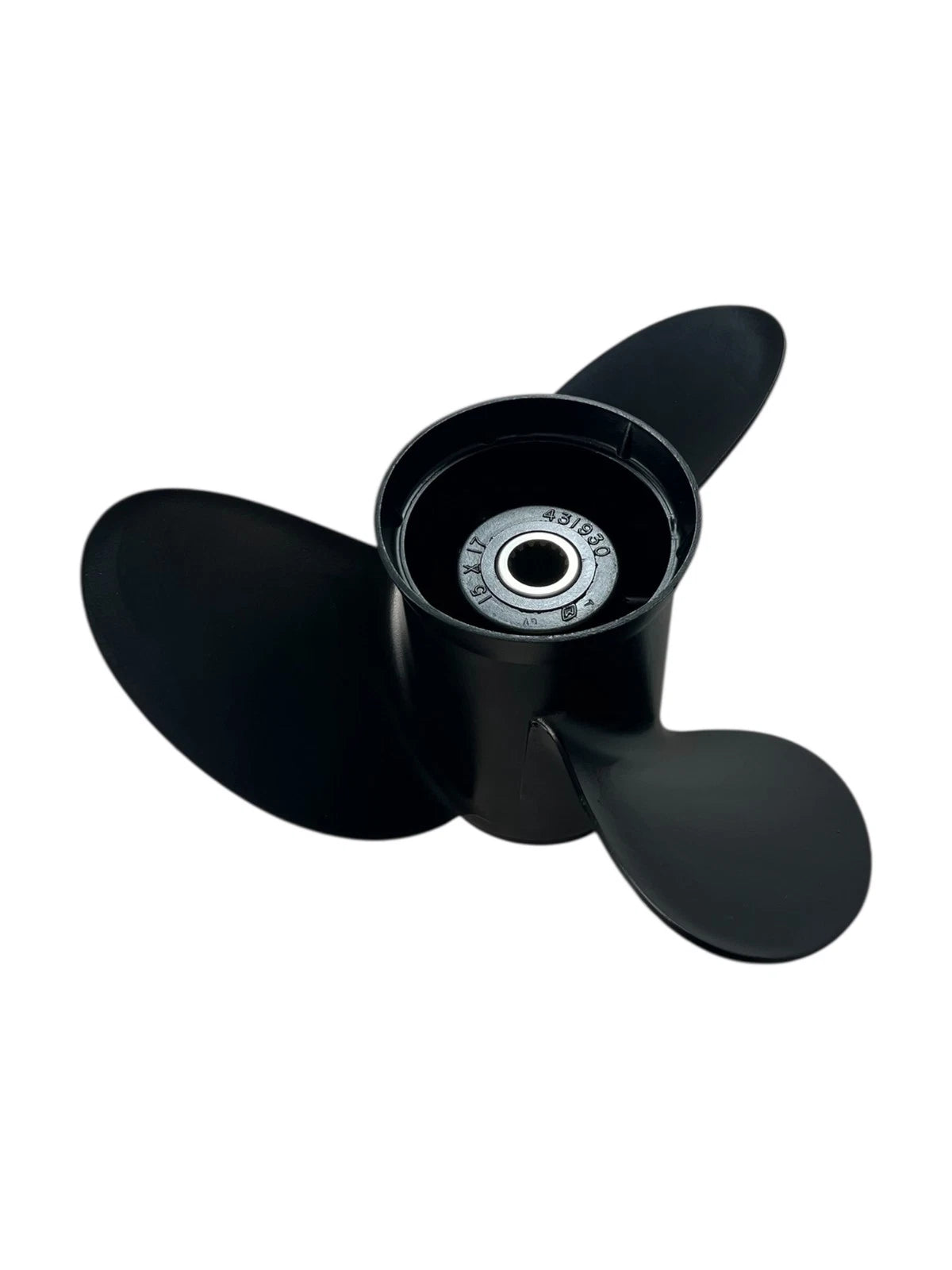 OMC Evinrude Johnson 3 X 15 X 17 LH, Black SST Propeller, 431930,, OEM