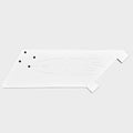 Axis Boat Tower Support Plate 5552021P.J-AWH W - White 18 7/8 Inch