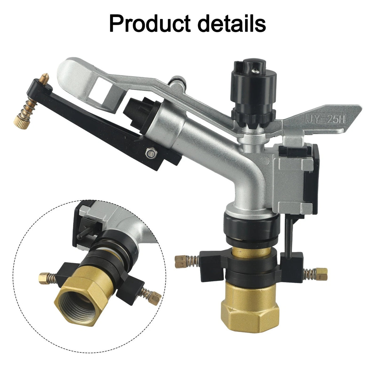 Precision Irrigation Sprinkler with Nozzle Kit Enhanced Efficiency for Farming