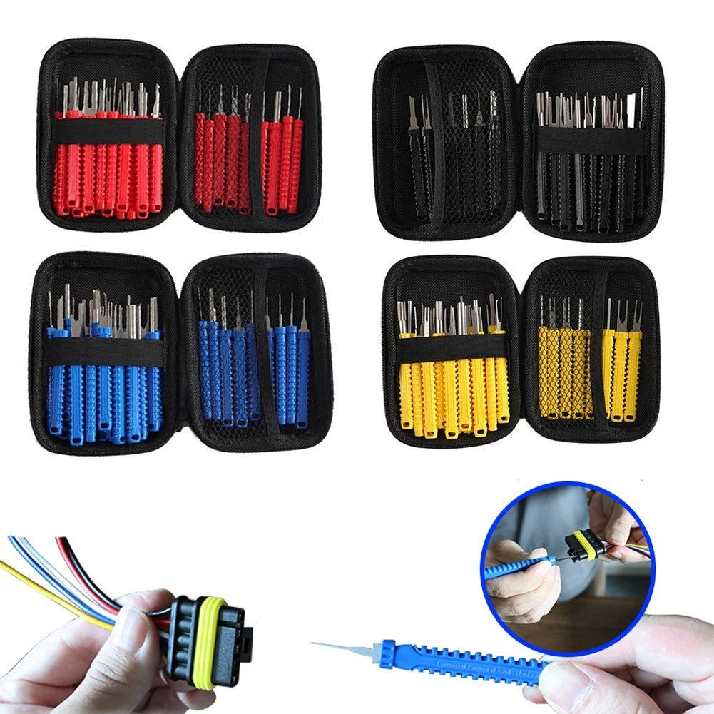 Terminal Removal Kit 30 Pieces Connector Depinning Tools for Electrical Repair