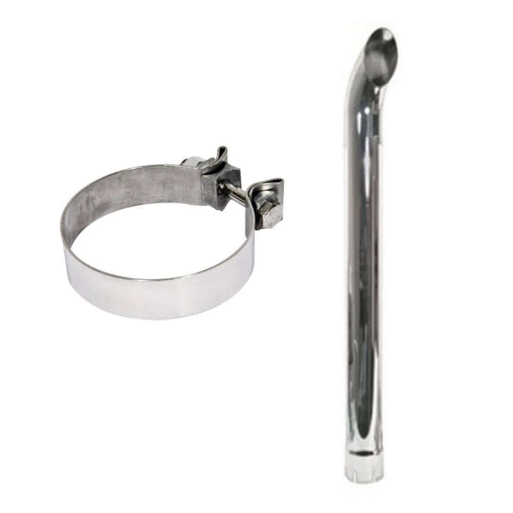 48" CHROME STACK 4" ID AGCO Fits Ford Fits Allis CHALMERS Fits Massey Ferguson D