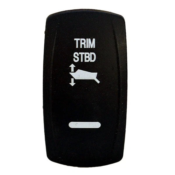 Carling Boat Contura V Rocker Switch Actuator - Trim STBD Lighted
