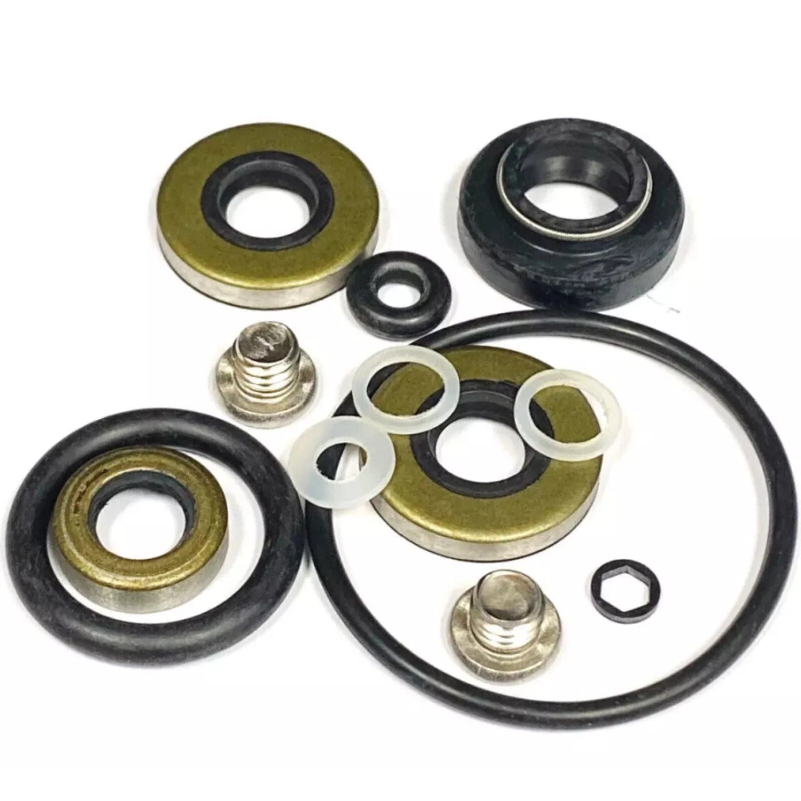 Lower Unit Gearcase Seal Kit for Johnson Evinrude OMC 9.9, 15 HP 18-2656 396350
