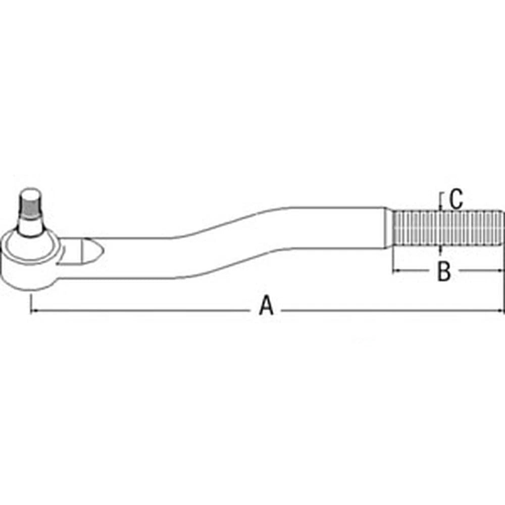 302643A1 Tie Rod Fits Case-IH Tractor Models MX180 MX200 MX210 +
