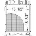 E1ADKN8005E Major & Power Major Radiator Fits Ford/ Holland Tractor