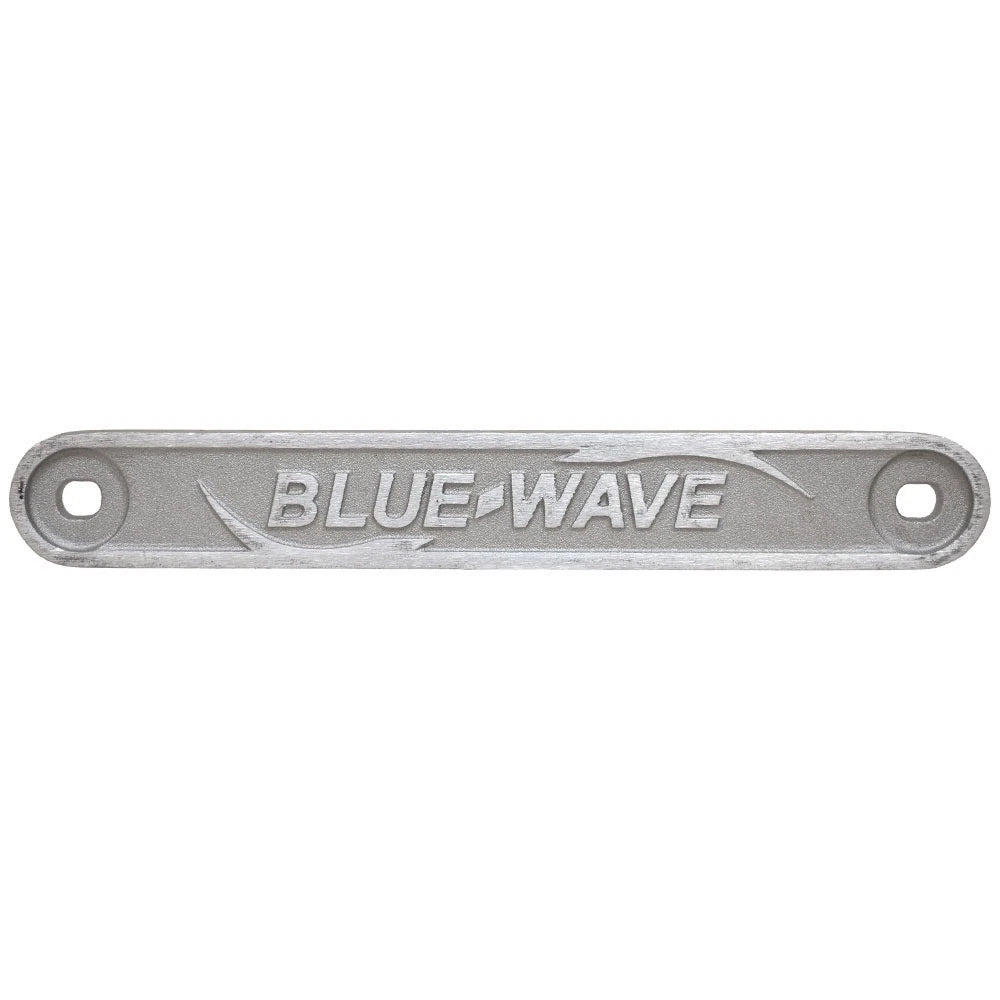 Blue Wave Boat Transom Plate - 15 X 2 1/8 Inch Aluminum