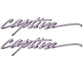 Rinker Boat Emblem Decal Sticker - Captiva (pair)