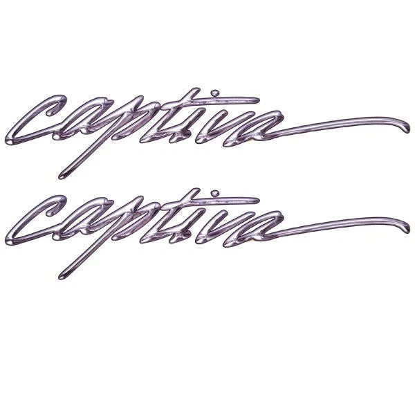 Rinker Boat Emblem Decal Sticker - Captiva (pair)