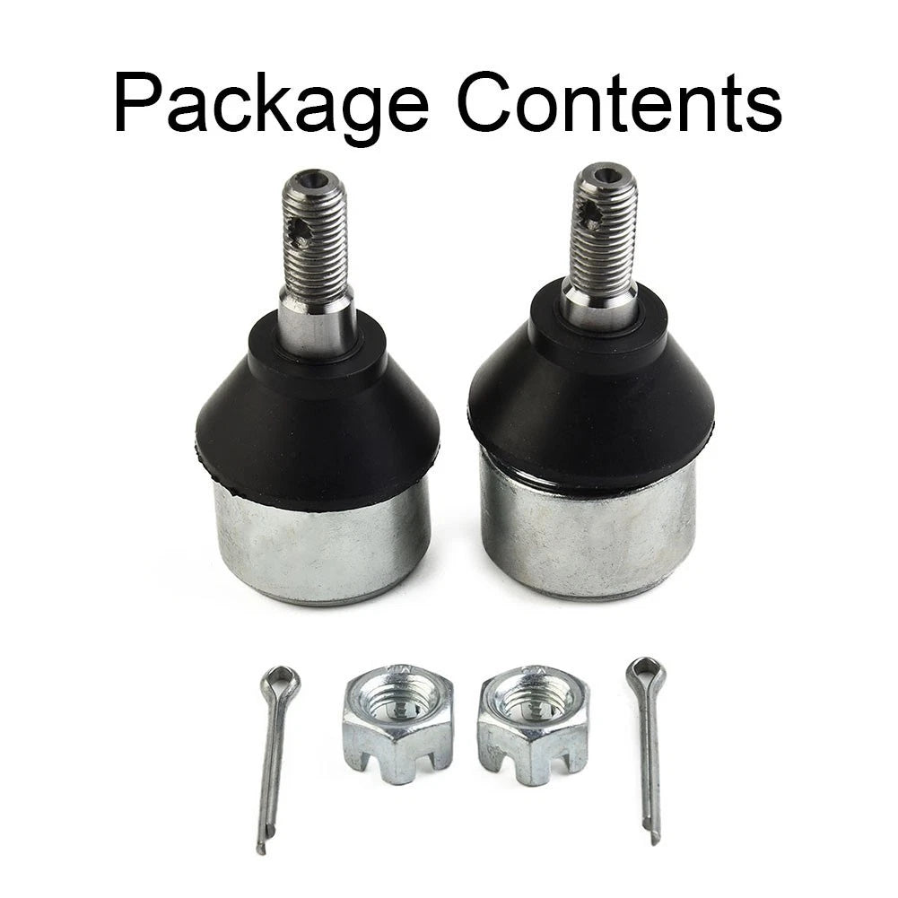 Iron Ball Joints 2pcs Iron Motorcycle Iron Ball Joints White