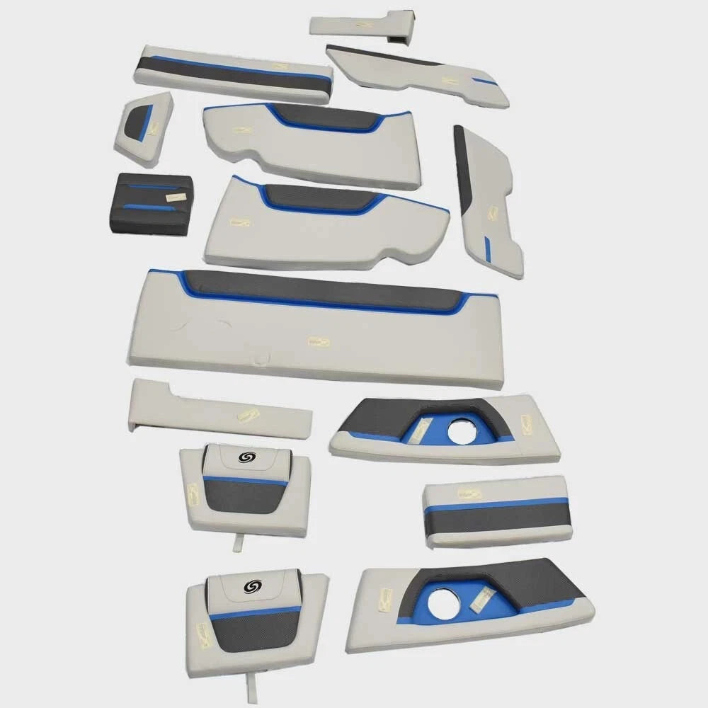 Hurricane Boat Seat Cushions 2630531 - SportDeck 190 O/B Blue (15PC)