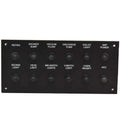 Sailfish Boat Breaker Switch Panel 61-5427 - 320 Express DC Plastic