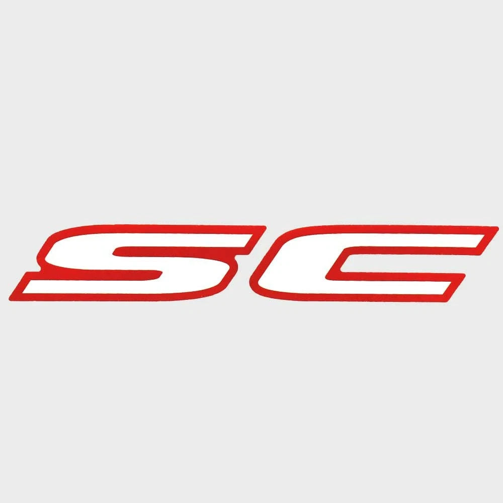 Tracker Boat Decal Sticker 161727 - SC Red White 5 1/2 X 7/8 Inch