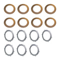 METALLIC STEERING CLUTCH DISC SET Fits John Deere Fits JD 350 CRAWLER 350B 350C