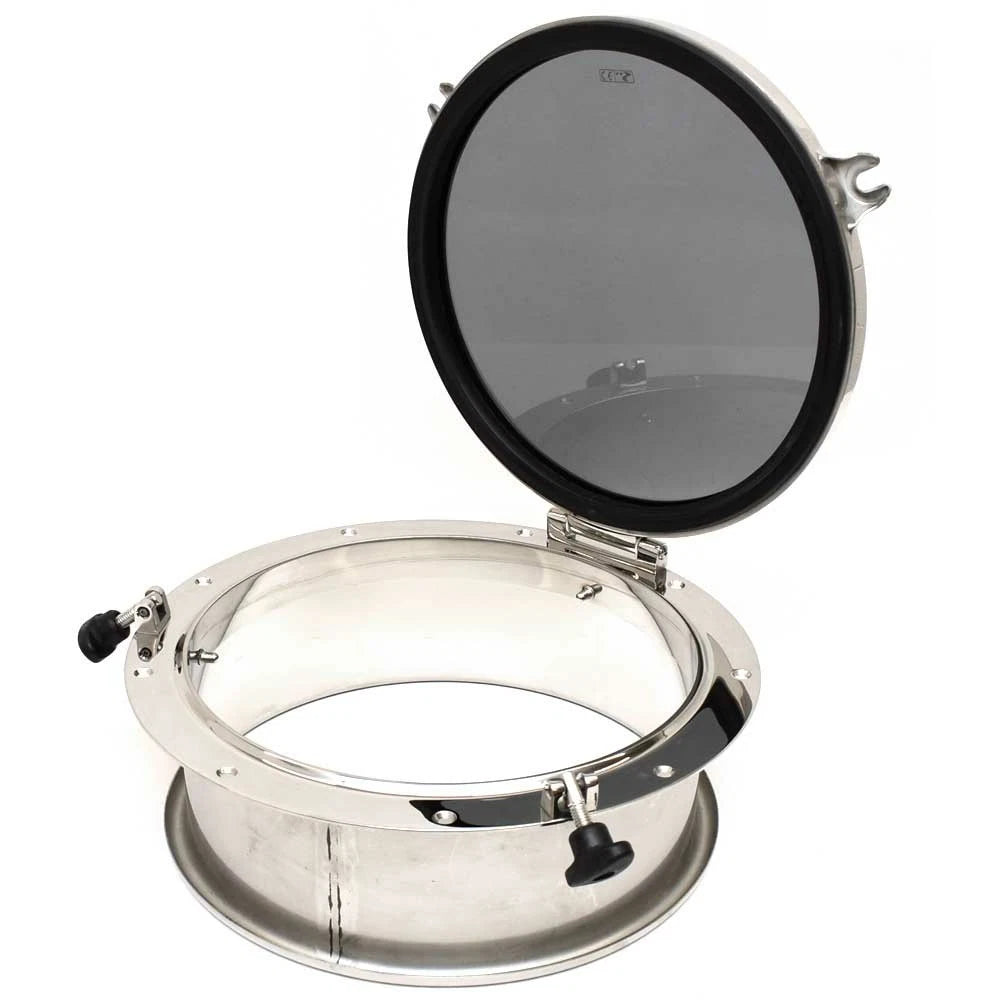 Man Ship Yacht Boat Portlight Window Hatch LSR-1200H - 12 in Smoke Stainless