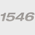 Lowe Boat Model Decal 2280984 - 1546 Roughneck Silver Sticker