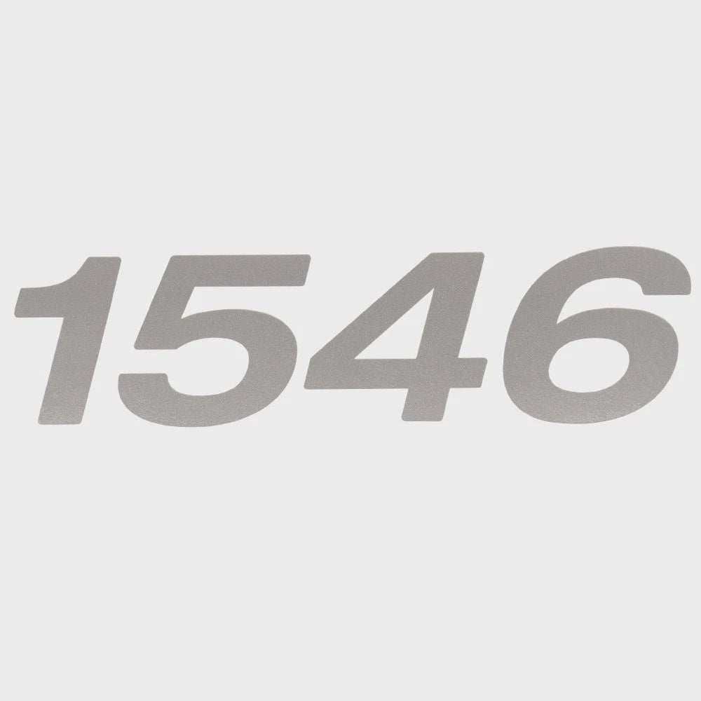 Lowe Boat Model Decal 2280984 - 1546 Roughneck Silver Sticker