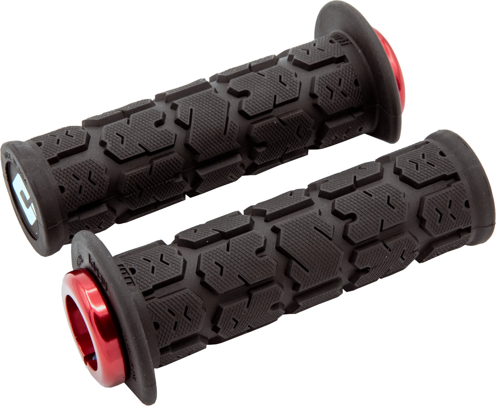 ODI Rogue Lockon ATV/UTV Grip 125mm Black/Red for Handlebars & Controls