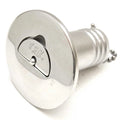 Baja Boat Oil Deck Fill - Chromed Bronze 1 1/2 Inch