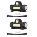 2-Pack Automatic Dimming Headlight for Welding Helmet USB Rechargeable