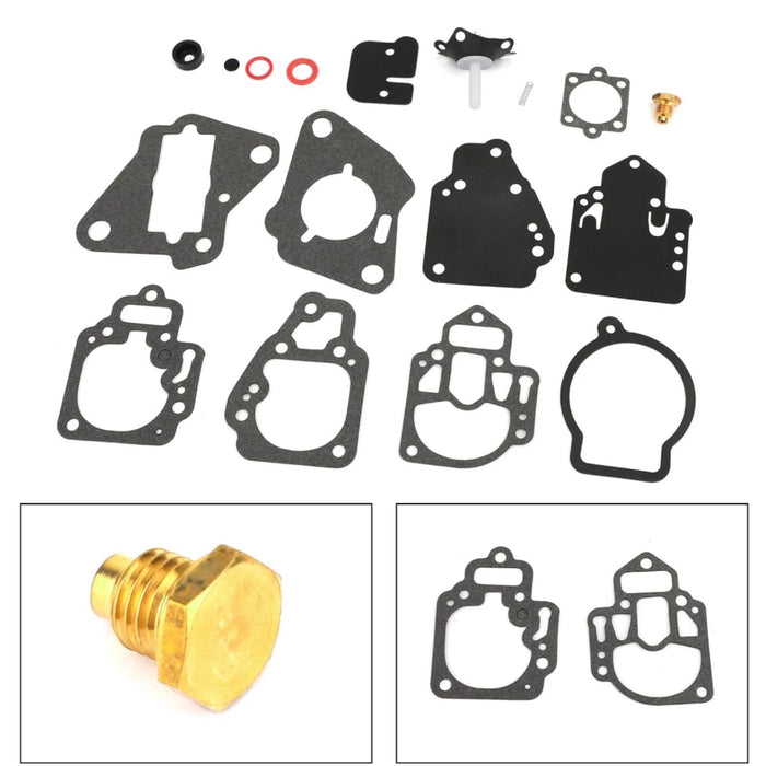 Fit Mercury Mariner 6-25HP 1395-97611 18-7212 1395-9761 Carburetor Rebuild Kit