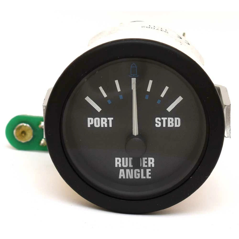 Beede Boat Rudder Angle Gauge 947082 - 2 Inch Black