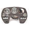 Rinker Boat Gauge Dash Panel 70372 - 16 7/8 X 11 7/8 Inch Gray Woodgrain