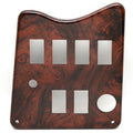 Hurricane Boat Blank Switch Panel - Fundeck 172 Woodgrain