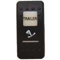 Carling Boat Rocker Switch Cover - Trailer Plastic 1 X 1 7/8 Inch