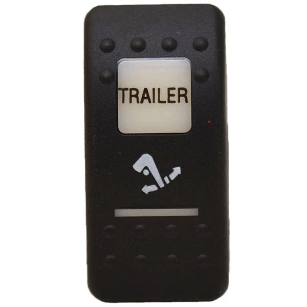 Carling Boat Rocker Switch Cover - Trailer Plastic 1 X 1 7/8 Inch