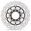 Moto Master Front Floating Brake Disc Flame for Kawasaki Ninja 400 R 2011-2012