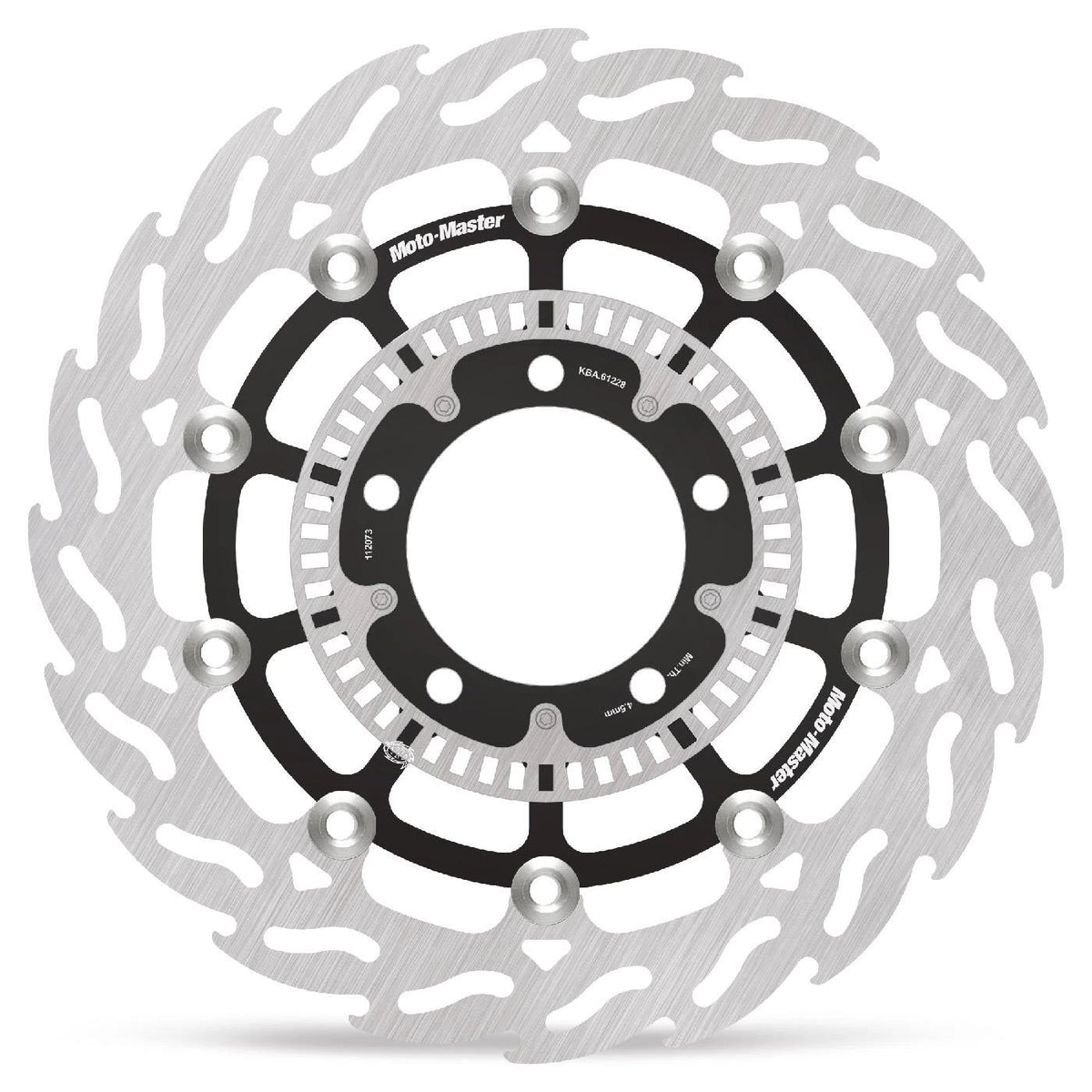 Moto Master Front Floating Brake Disc Flame for Kawasaki Ninja 400 R 2011-2012