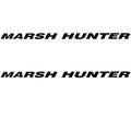 Tracker Boat Vinyl Decals 147929 - Marsh Hunter 32 1/2 Inch (pair)