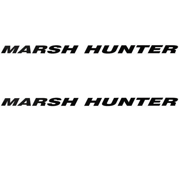 Tracker Boat Vinyl Decals 147929 - Marsh Hunter 32 1/2 Inch (pair)