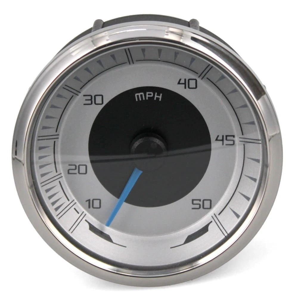 Faria Boat 50 MPH Speedometer SEK637A - 3 3/8 Inch Gray Black