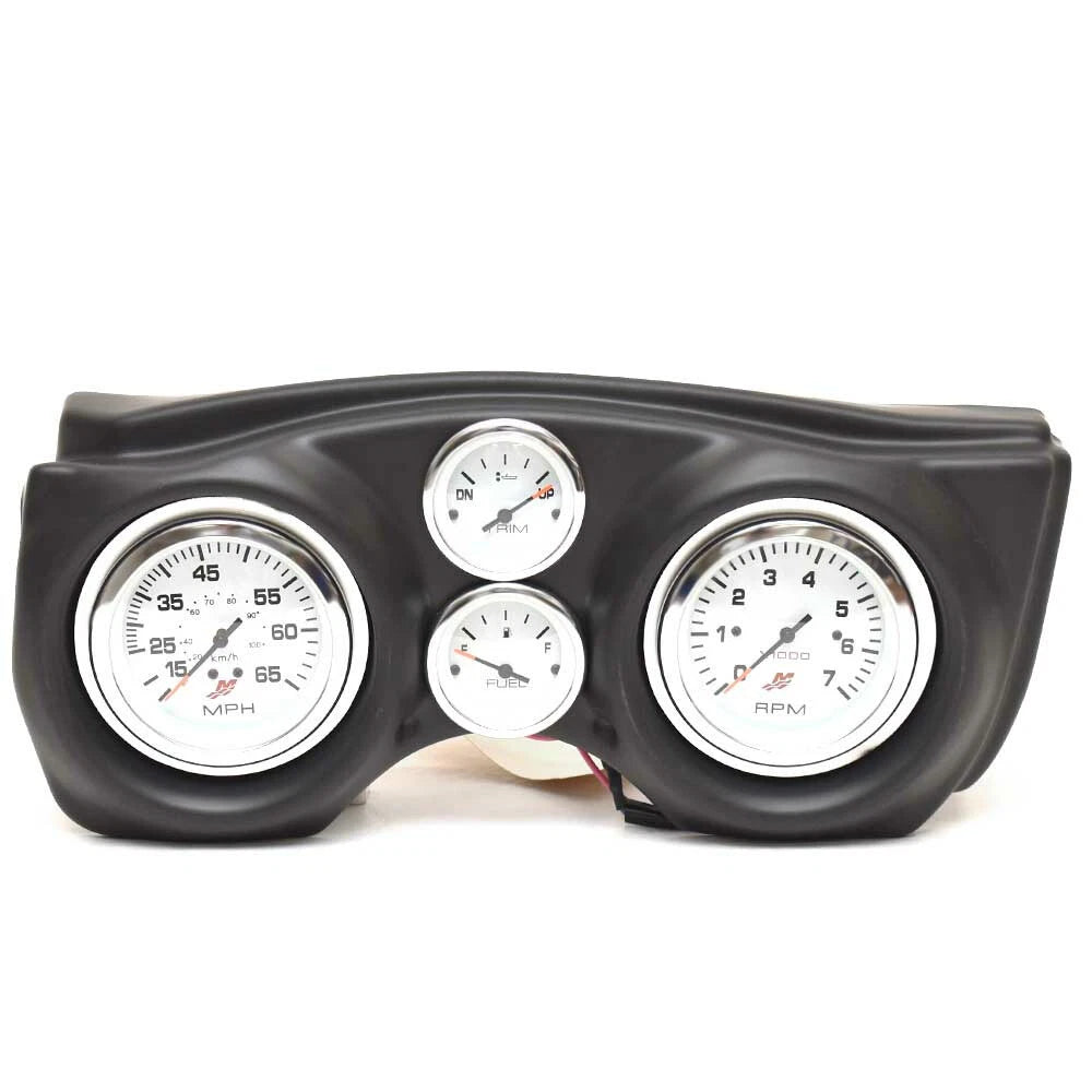Lund Boat Gauge Panel 2160584 - 2175 Pro-V Mercury Black