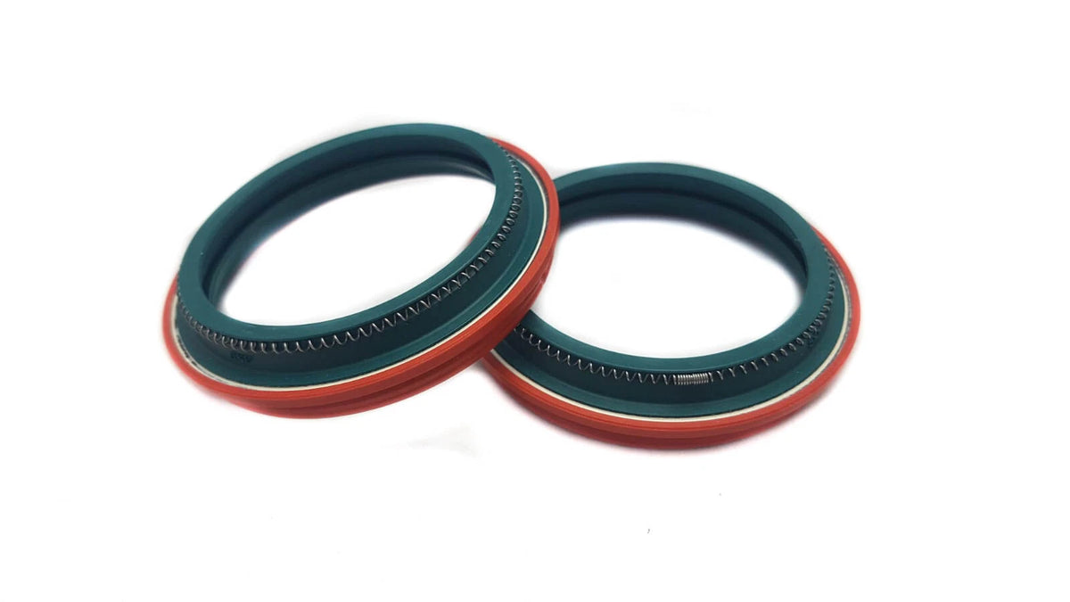 SKF Dual Compound Fork & Dust Oil Seals for Kawasaki KLX 450 R C 2012