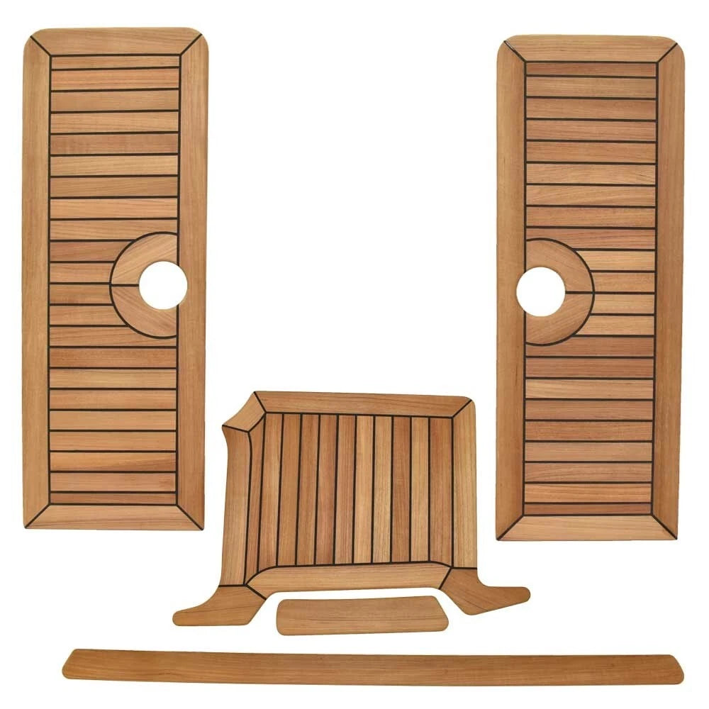 Sea Ray Boat Swim Platform Flooring 1961055 - 310 Sundancer Teak (5PC)