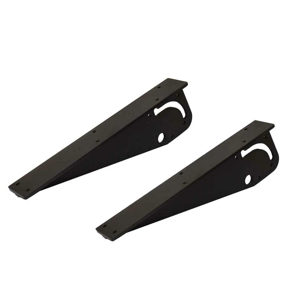 MasterCraft Boat Swim Platform Brackets 530366B - Black Aluminum (set )